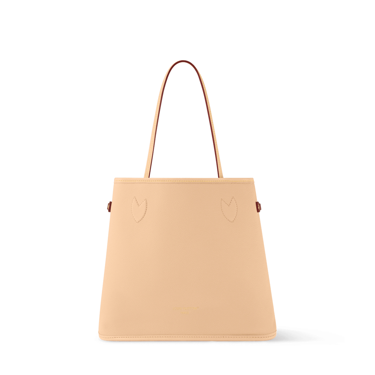 Neverfull Inside Out MM Monogram Dune Canvas Tote Bag