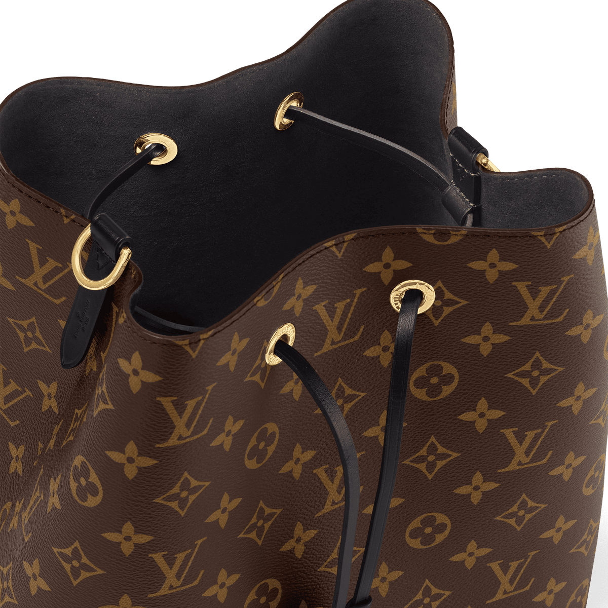NéoNoé MM Monogram Coated Canvas Bucket Bag M44020
