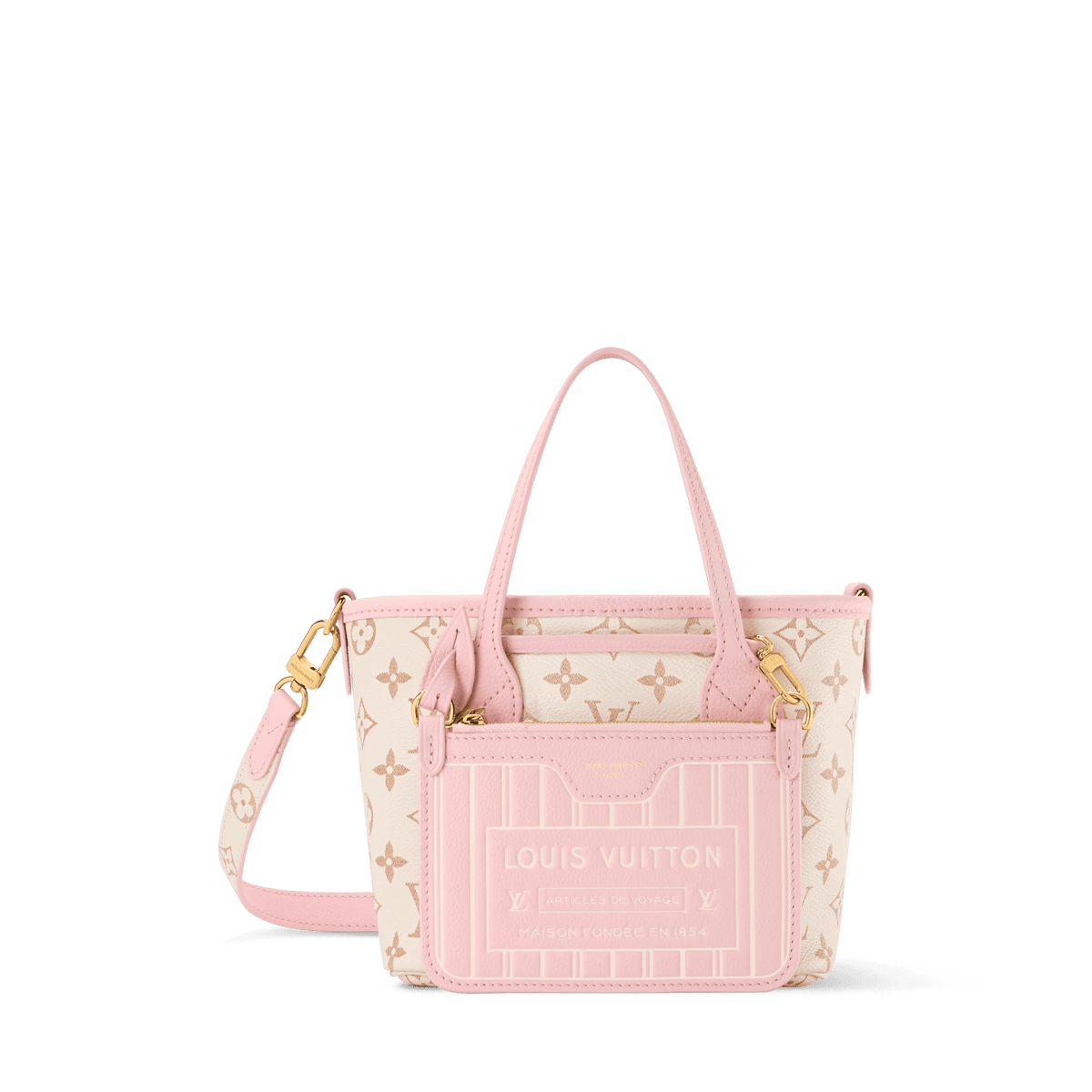 Neverfull Inside Out BB Monogram Dune