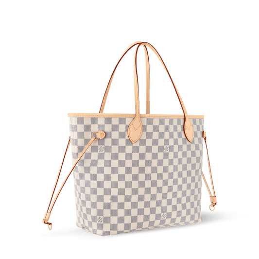 Neverfull MM Damier Azur Coated Canvas Tote Bag N40603
