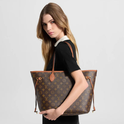 Neverfull Inside Out MM Monogram Coated Canvas Tote Bag M28352