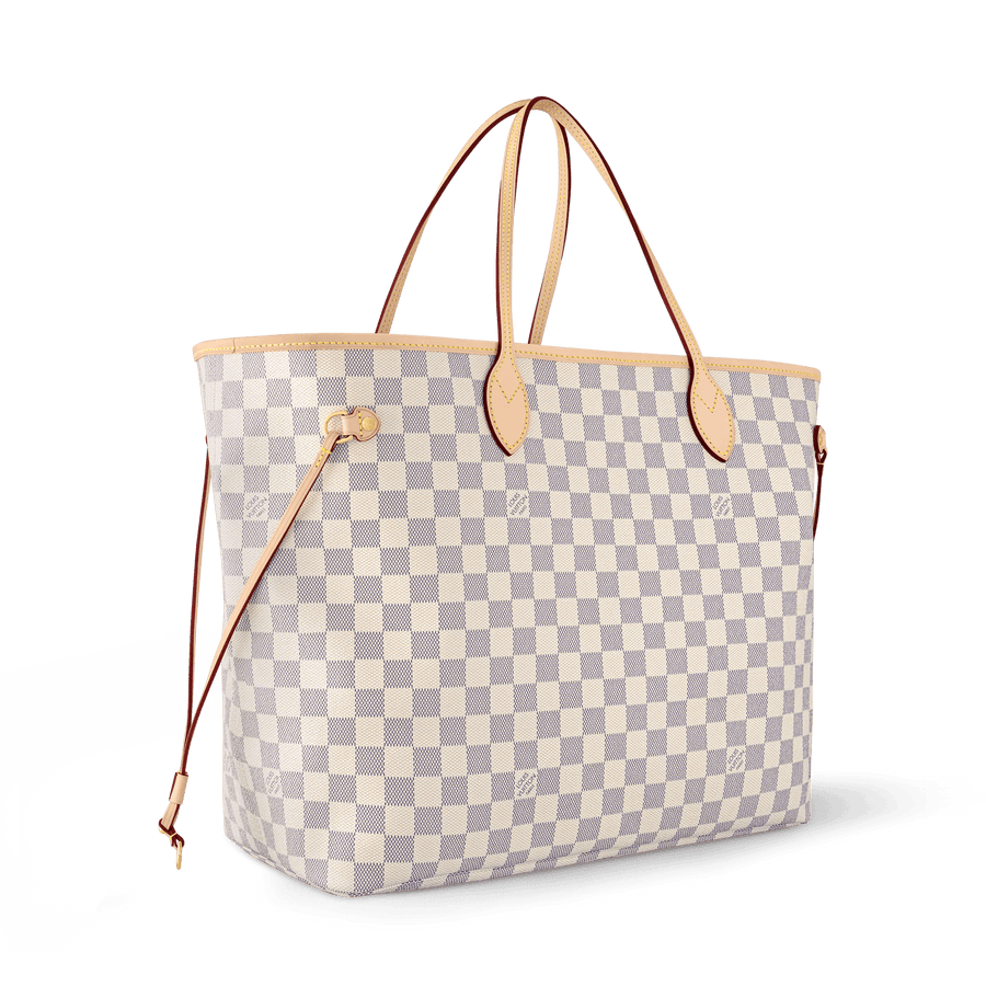 Neverfull GM Damier Azur Canvas Tote Bag