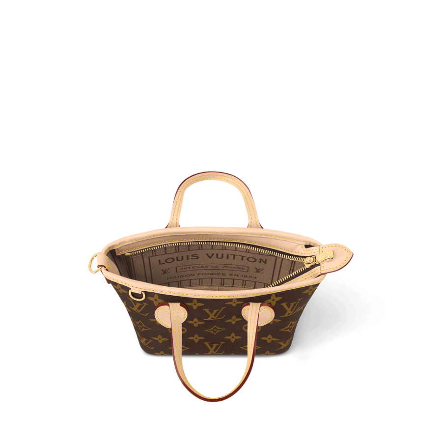 Neverfull BB Monogram Beige Tote Bag