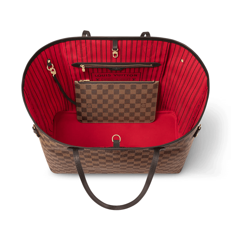 Neverfull GM Damier Ebene Dark Chocolate Tote Bag