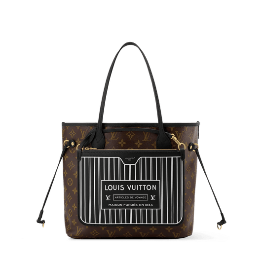 Neverfull Inside Out MM Monogram Coated Canvas Tote M28351
