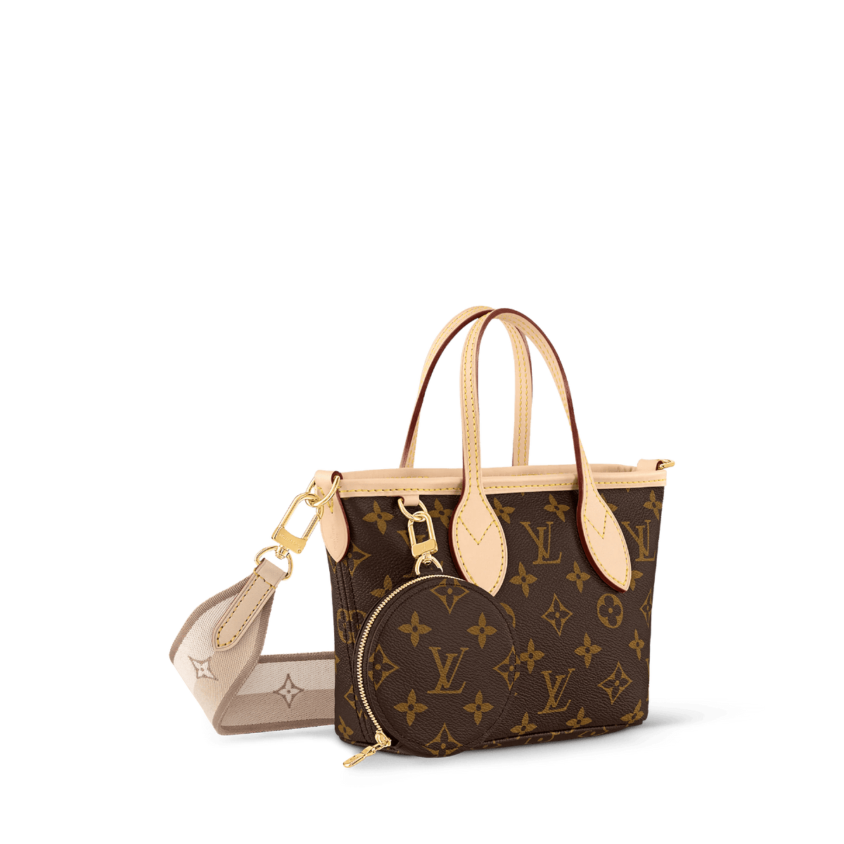Neverfull BB Monogram Beige Tote Bag