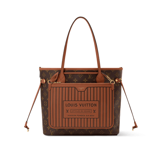 Neverfull Inside Out MM Monogram Coated Canvas Tote Bag M28352