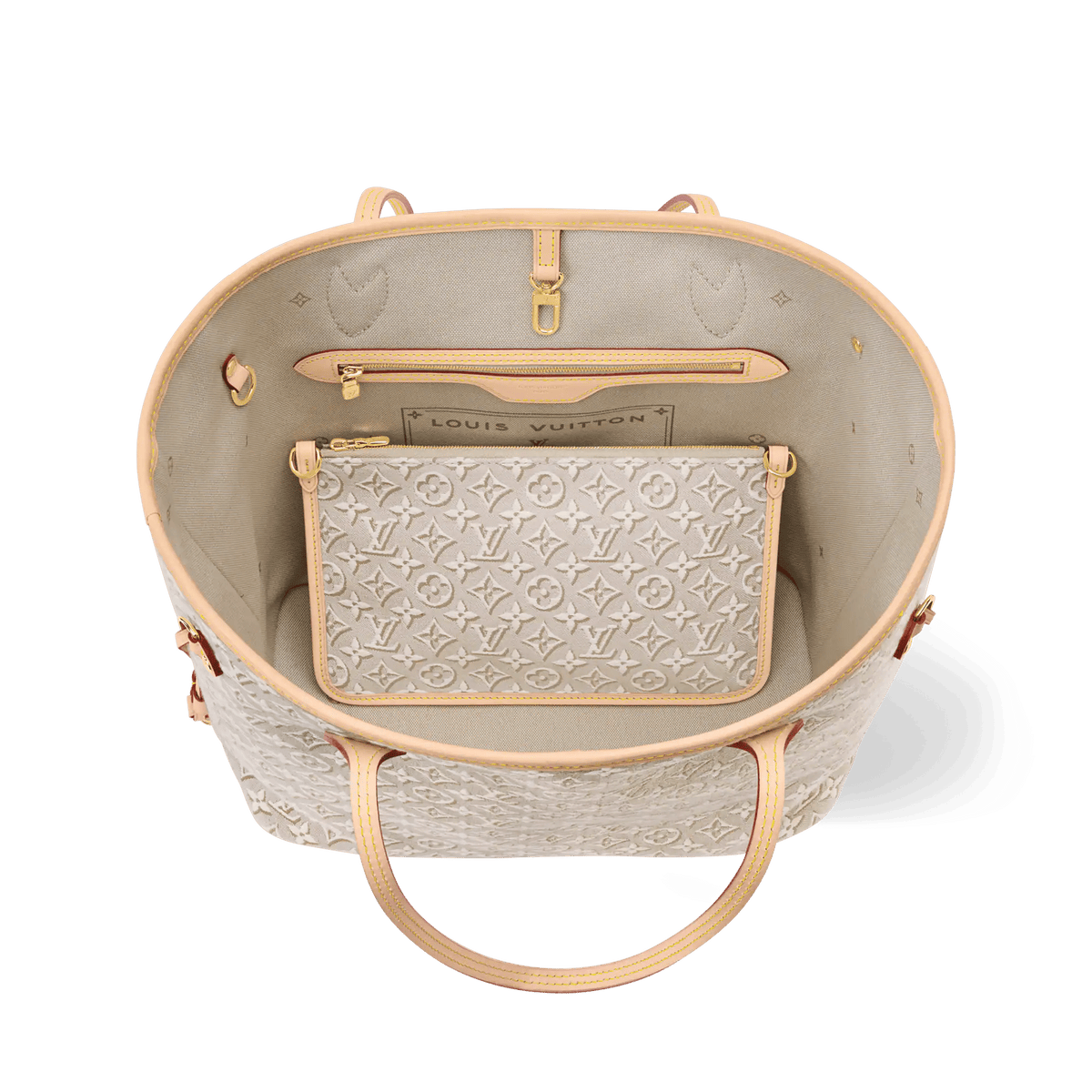 Neverfull MM Monogram Emblème Peuplier Jacquard Tote