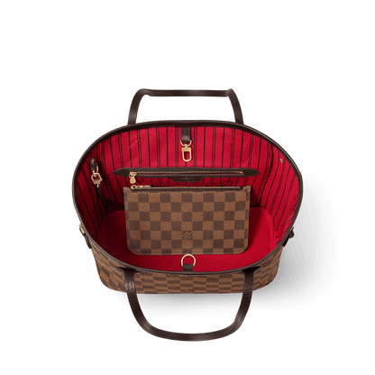 Neverfull PM Damier Ebene Coated Canvas Tote Bag N40600