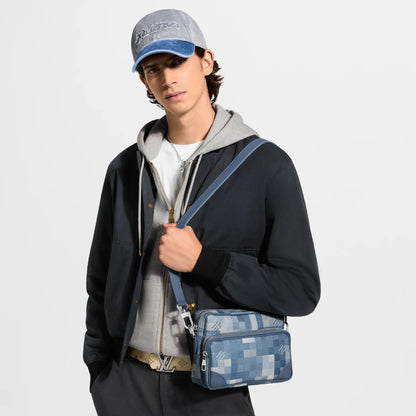 Nil Bag Damoflage Indigo Shoes