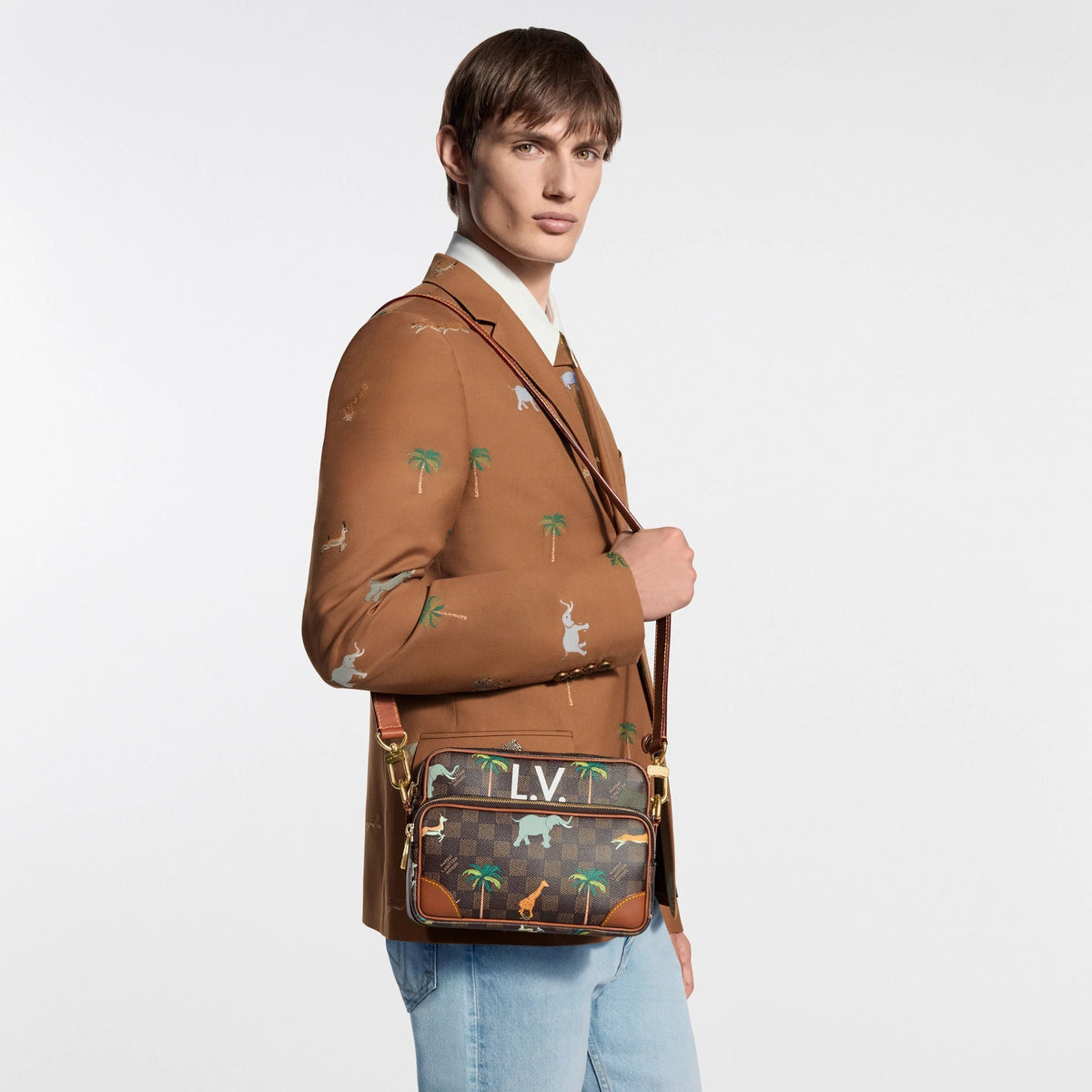 Nil MM Cross-Body Bag Brown Shoes