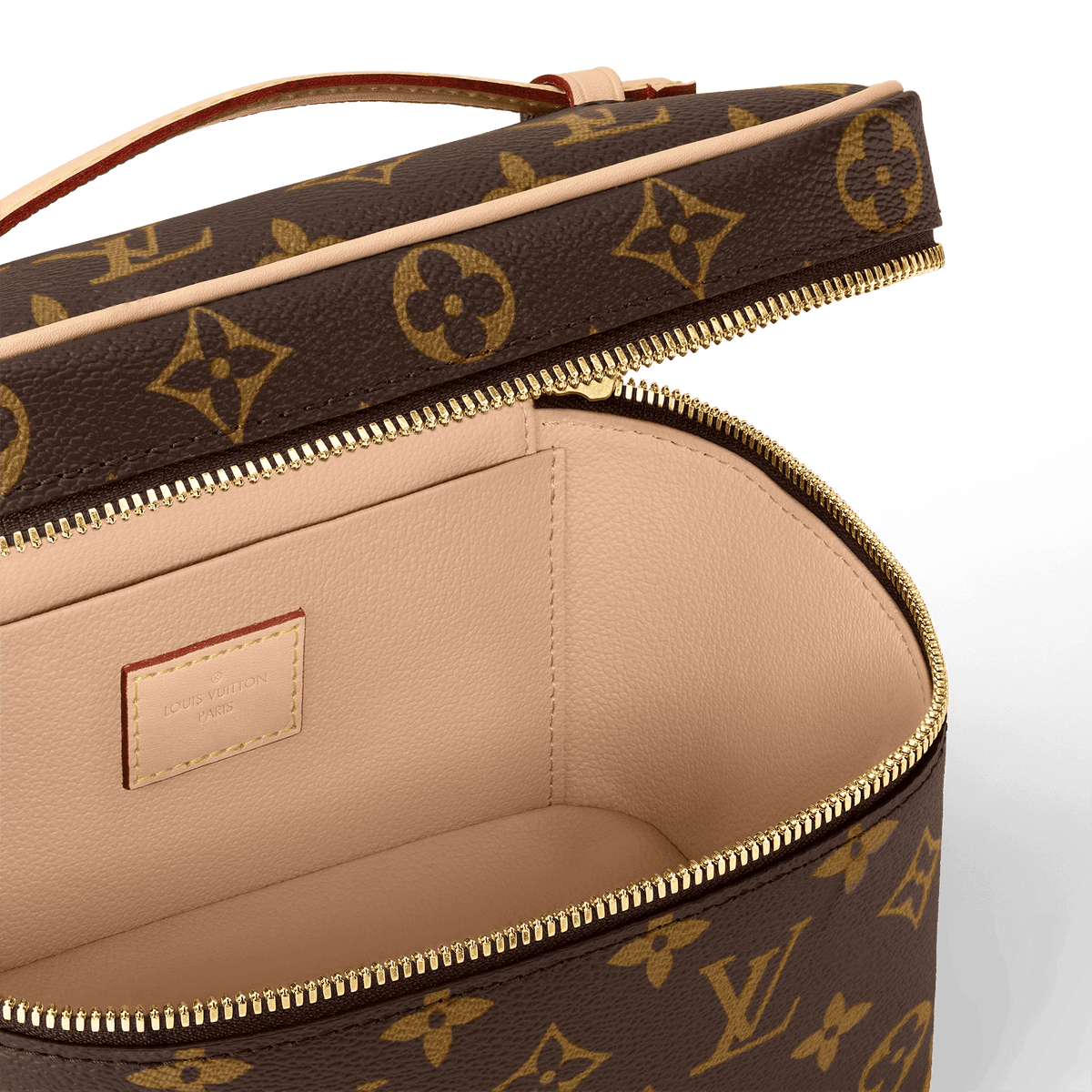 Nice Mini Monogram Coated Canvas Toiletry Pouch M44495