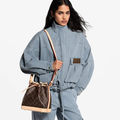 Noé BB Monogram Coated Canvas Bucket Bag M46983