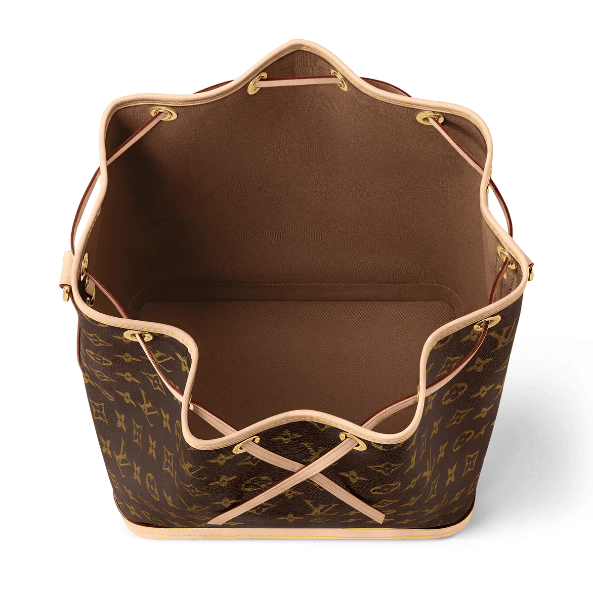 Noé Monogram Coated Canvas Bucket Bag M46976