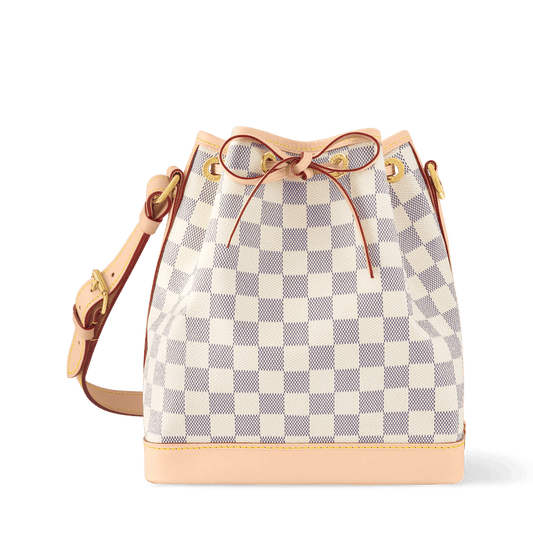 Noé BB Damier Azur Canvas Bucket Bag N40594