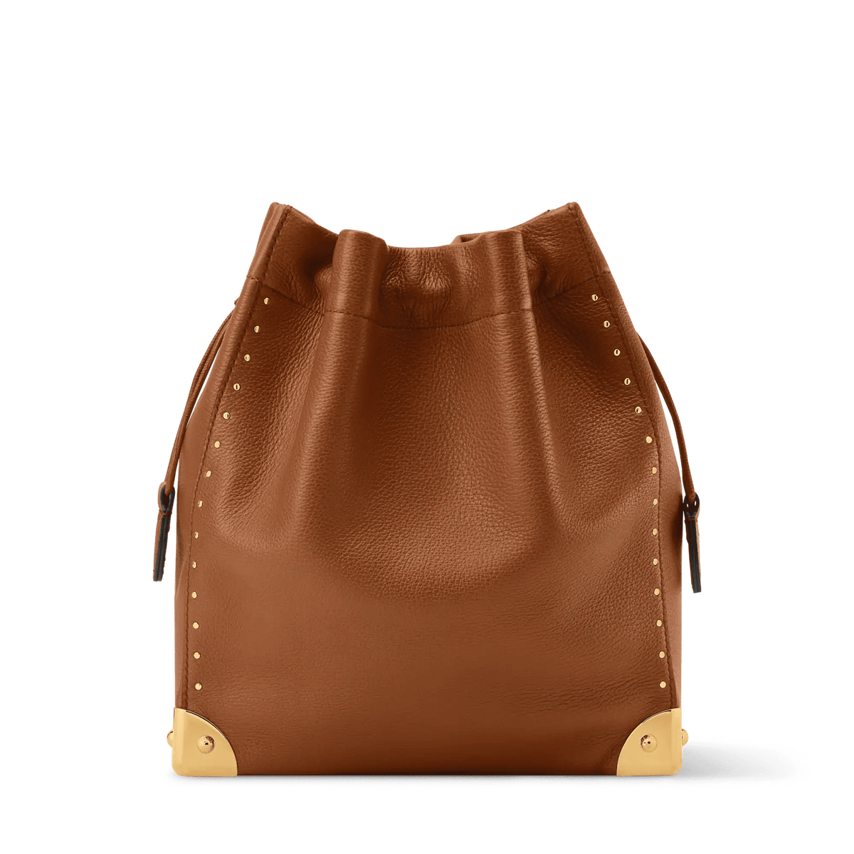 Noé Trunk Tan Calfskin Leather Bucket Bag M29131