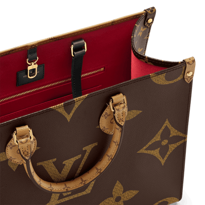 OnTheGo MM Monogram Monogram Reverse Canvas Tote Bag