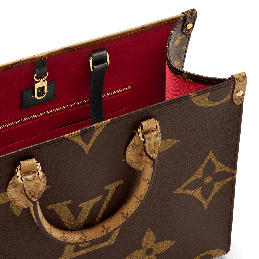 OnTheGo MM Monogram Monogram Reverse Canvas Tote Bag
