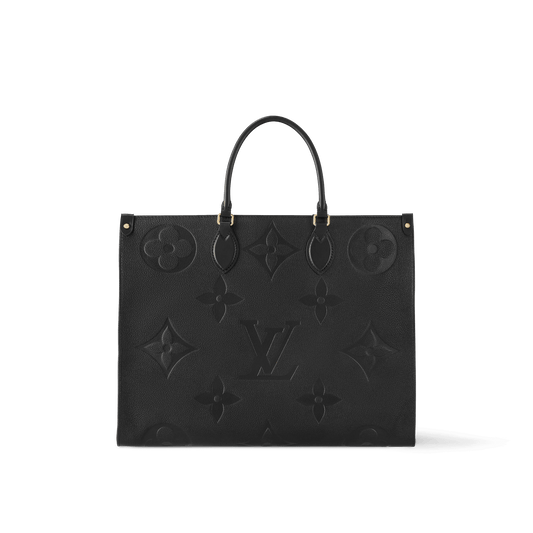 OnTheGo GM Black Monogram Empreinte Leather Tote Bag M44925