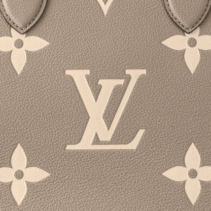 OnTheGo MM Bicolor Monogram Empreinte Leather Tote Bag M45494