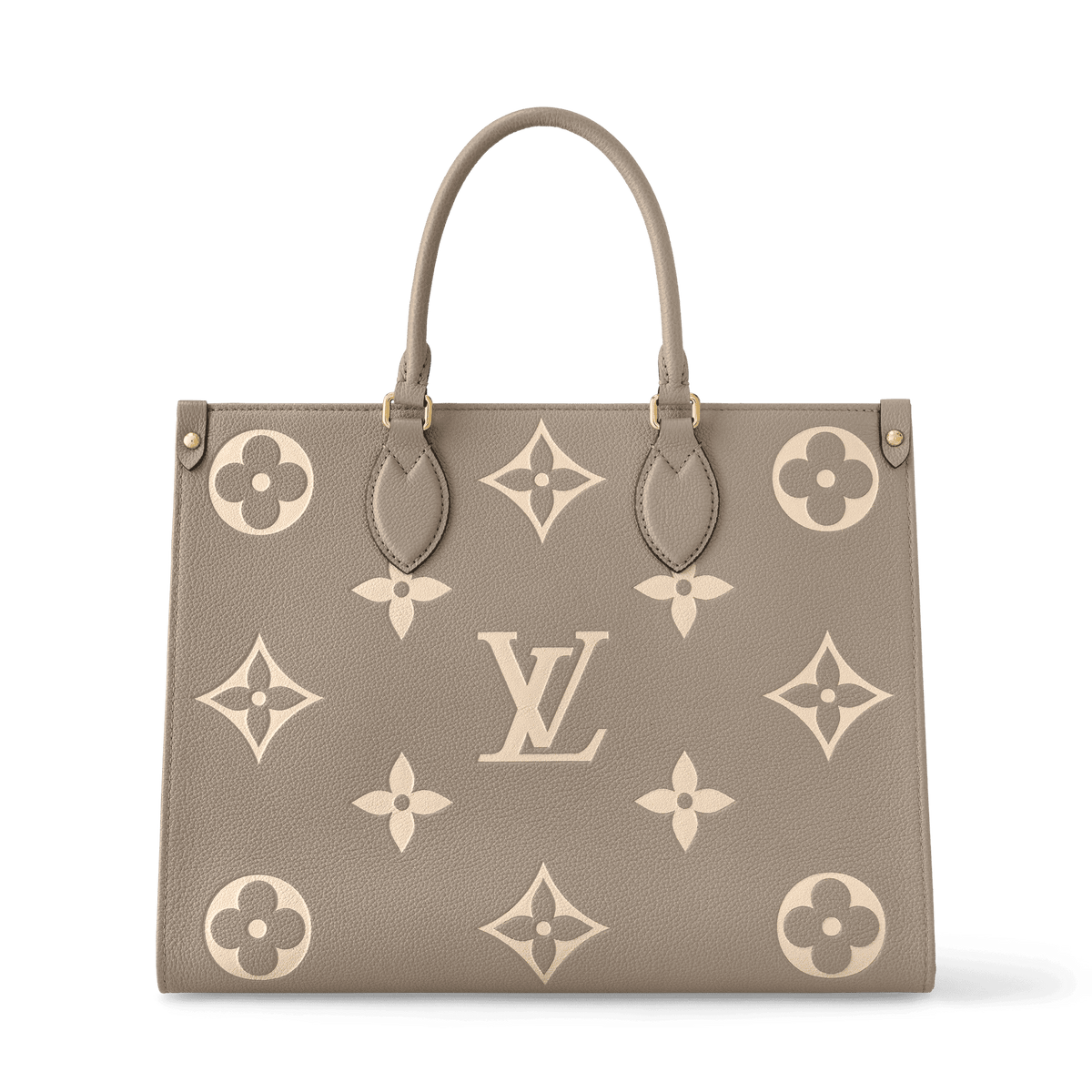 OnTheGo MM Bicolor Monogram Empreinte Leather Tote Bag M45494