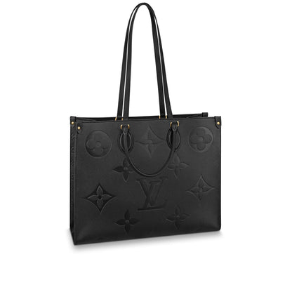 OnTheGo GM Black Monogram Empreinte Leather Tote Bag M44925