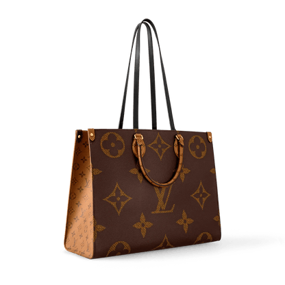 OnTheGo GM Monogram Monogram Reverse Canvas Tote Bag