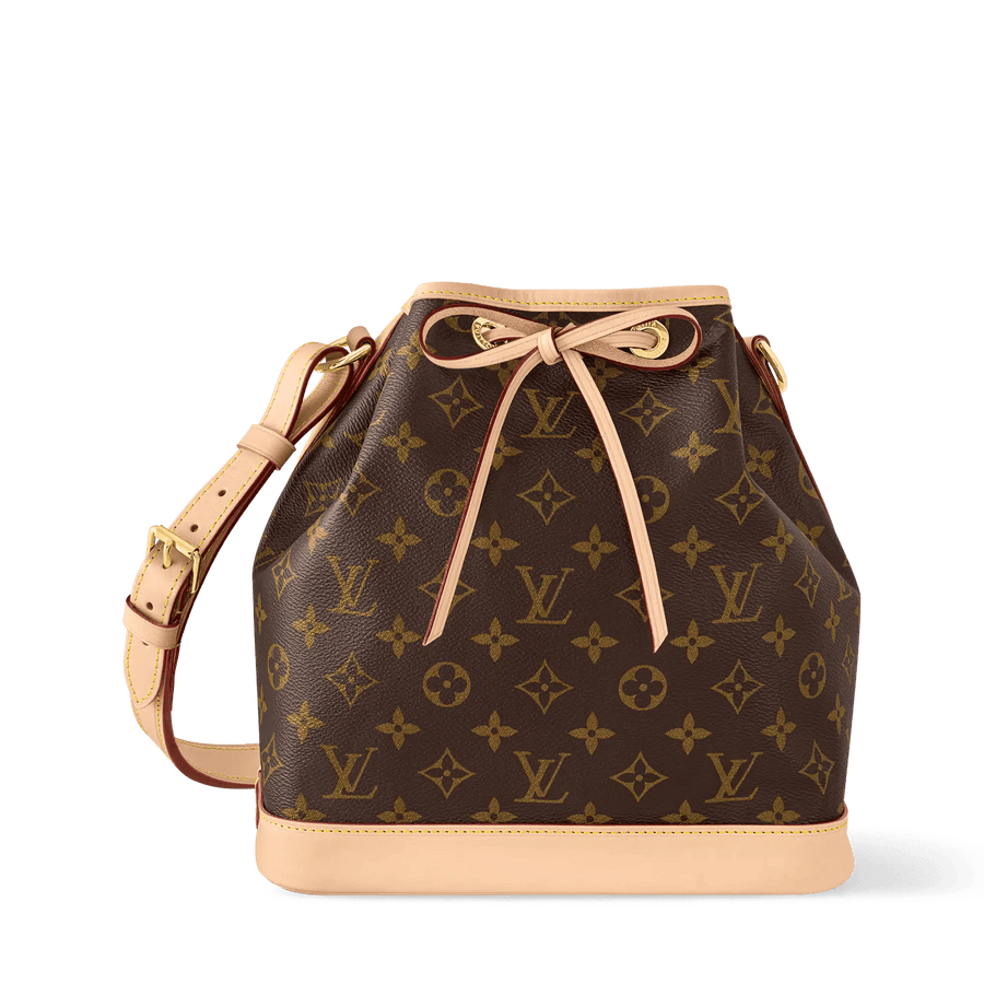 Petit Noé Monogram Canvas Bucket Bag