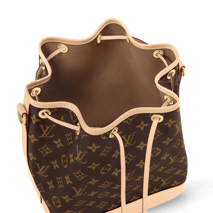 Petit Noé Monogram Coated Canvas Gold-Toned Hardware