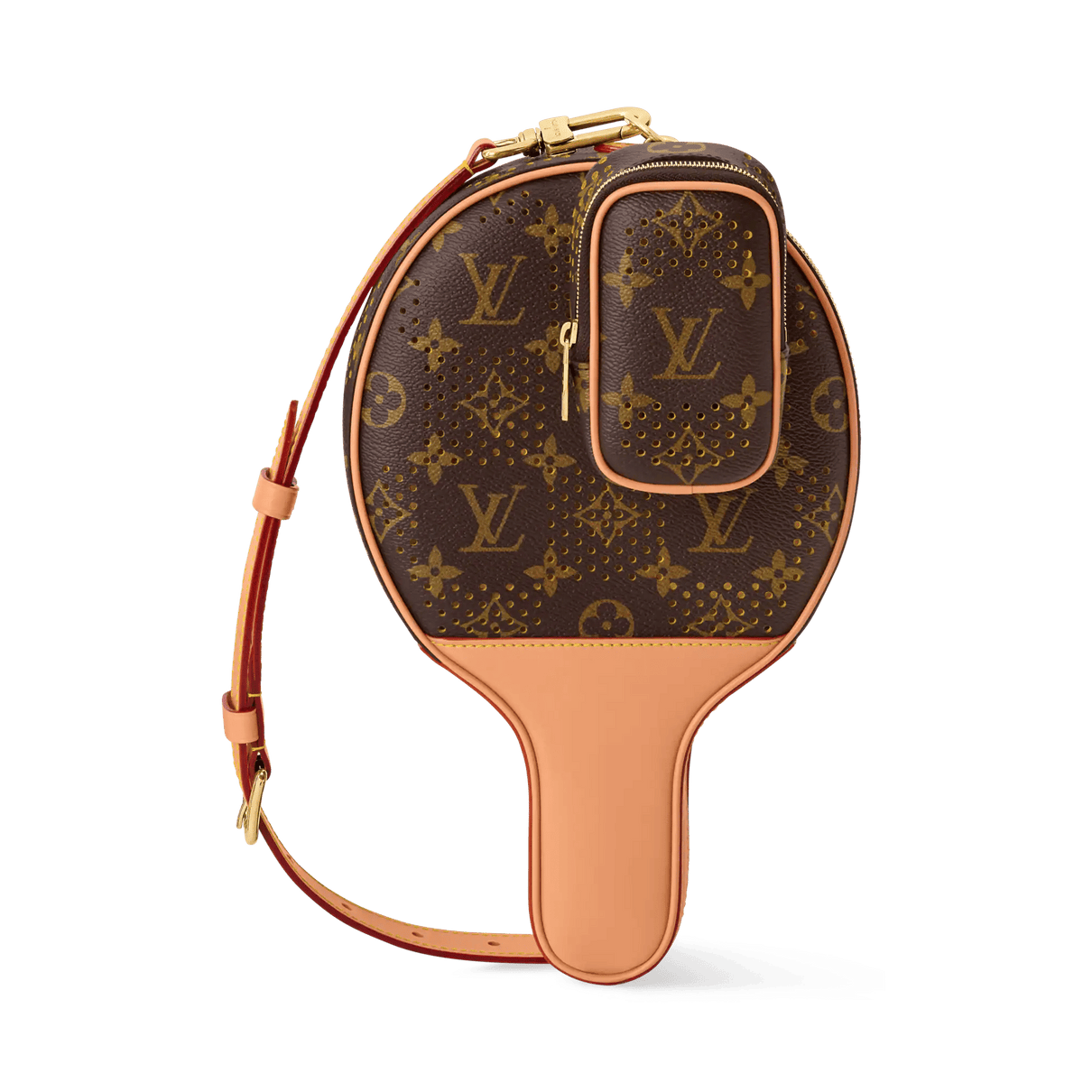 Ping Pong Bag Monogram Grid Canvas
