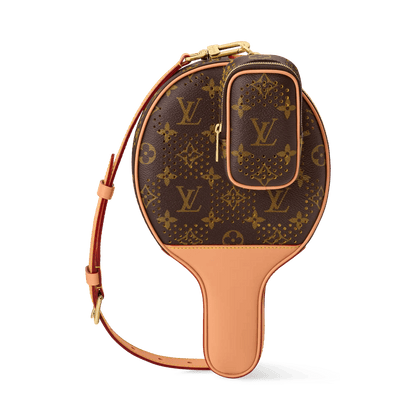 Ping Pong Bag Monogram Grid Canvas