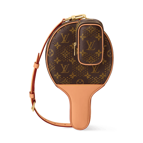 Ping Pong Bag Monogram Grid Canvas