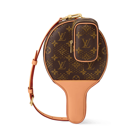 Ping Pong Bag Monogram Grid Canvas