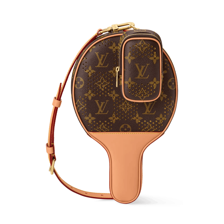 Ping Pong Bag Monogram Grid Canvas
