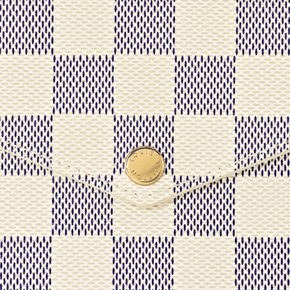 Pochette Félicie Damier Azur Canvas Chain Wallet N40491