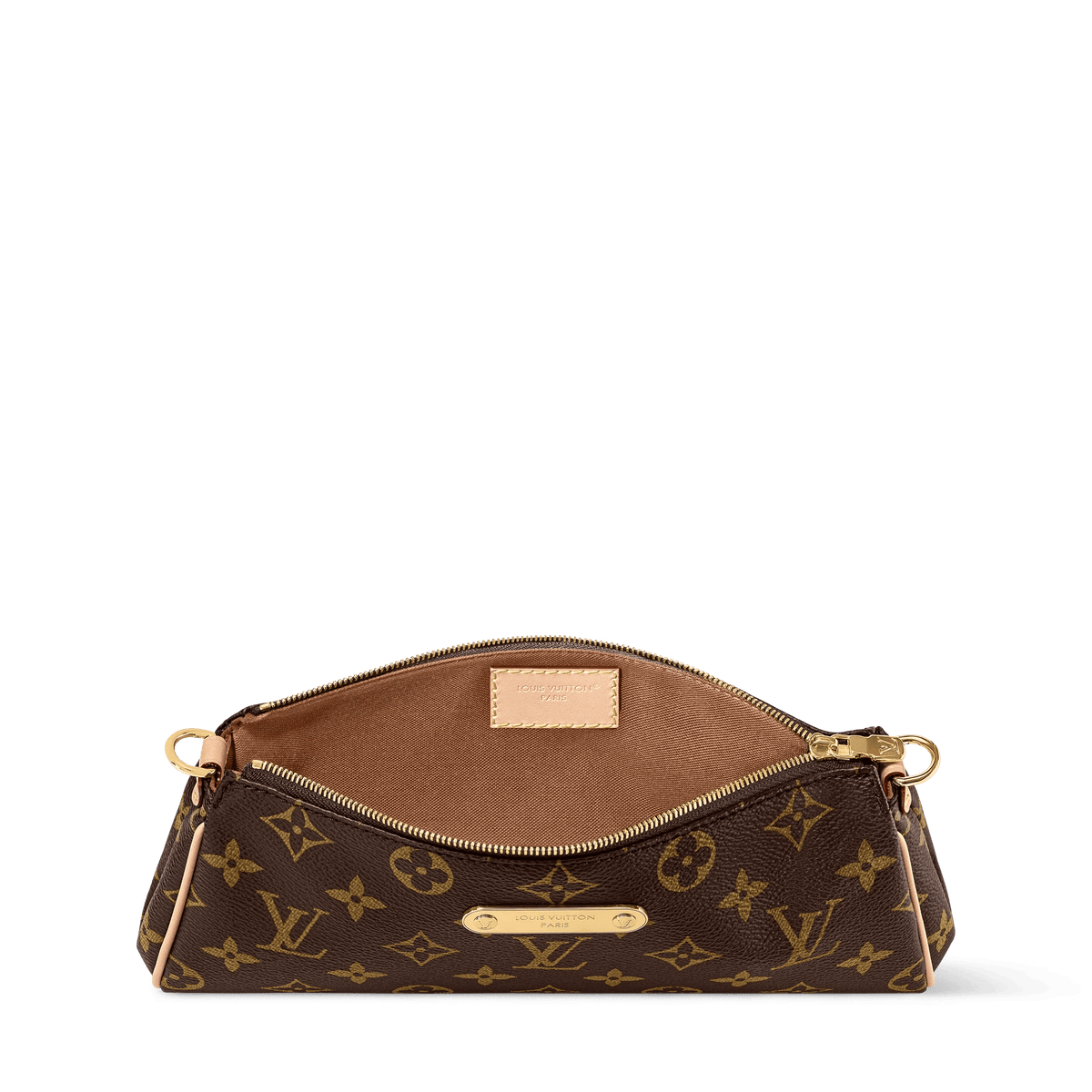 Pochette Eva Monogram Canvas Chain Wallet