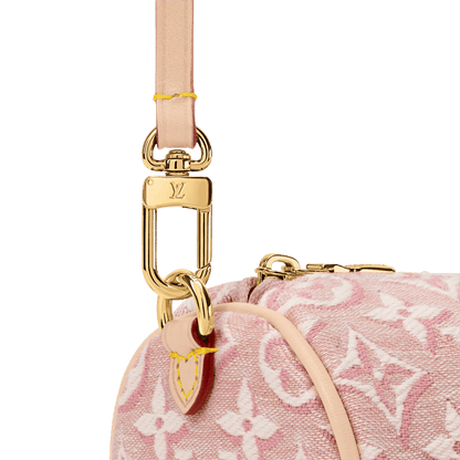 Pochette Papillon Monogram Emblème Rose Ruban Nano Bag