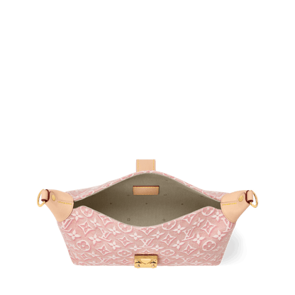 Pochette Mia Monogram Emblème Rose Ruban Bag