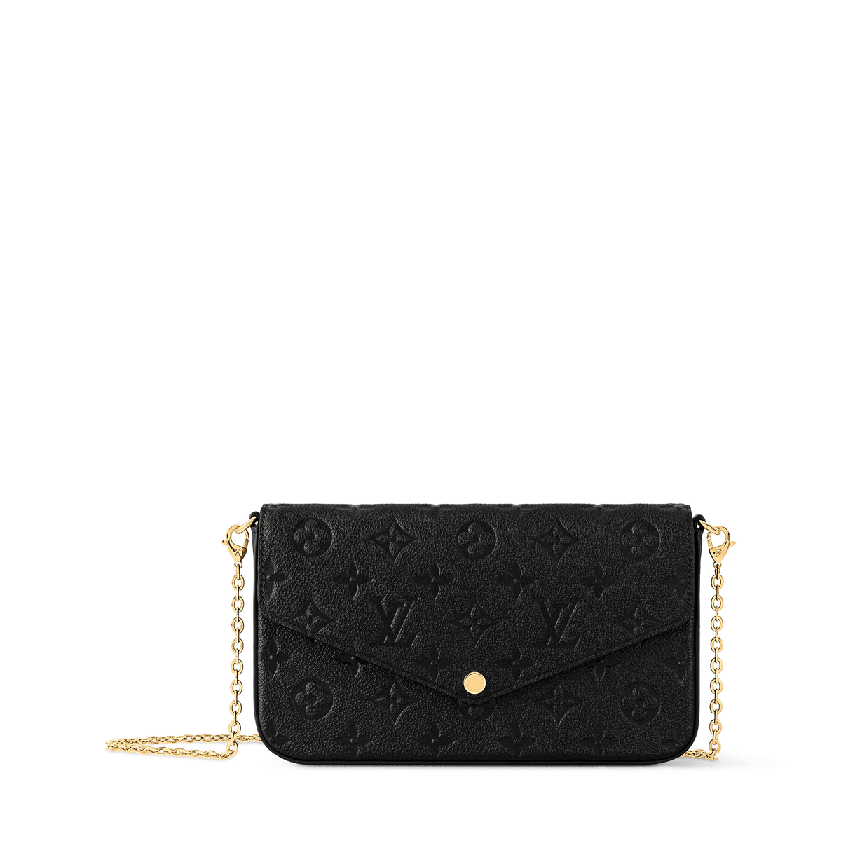 Pochette Félicie Monogram Empreinte Leather Chain Wallet M82477