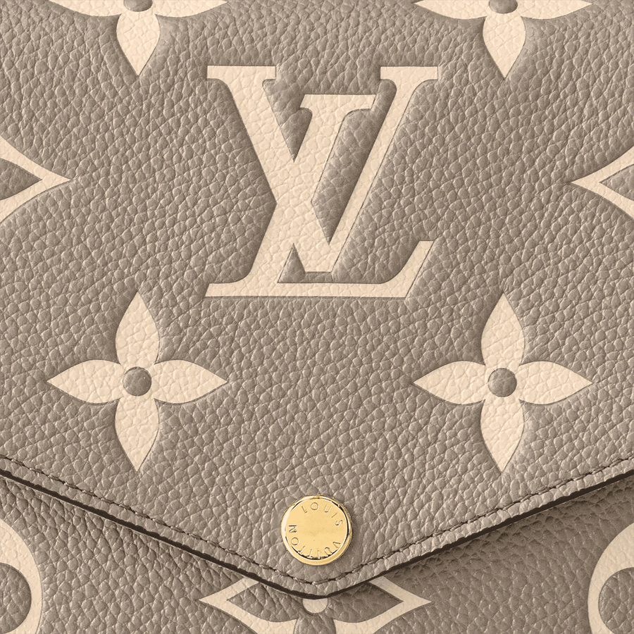 Pochette Félicie Monogram Empreinte Leather Pouch M82610