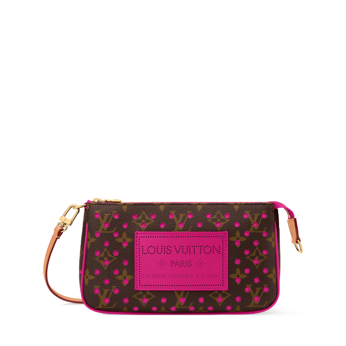 Pochette Accessoires Monogram Perfo Pop Crush Chain Wallet