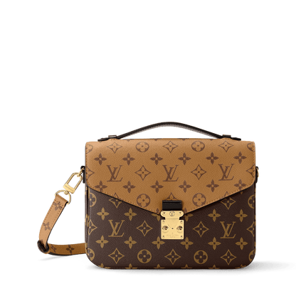 Pochette Métis Monogram Reverse Canvas Satchel Bag
