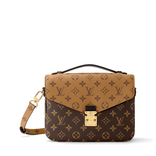 Pochette Métis Monogram Reverse Canvas Satchel Bag