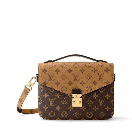 Pochette Métis Monogram Reverse Canvas Satchel Bag