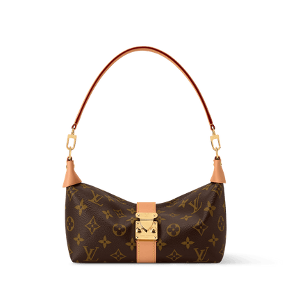 Pochette Mia Coated Canvas Gold-Toned Hardware