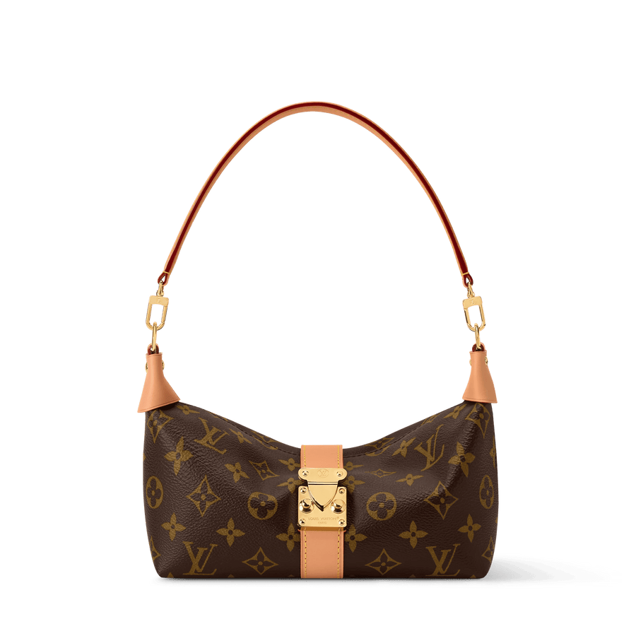 Pochette Mia Coated Canvas Gold-Toned Hardware