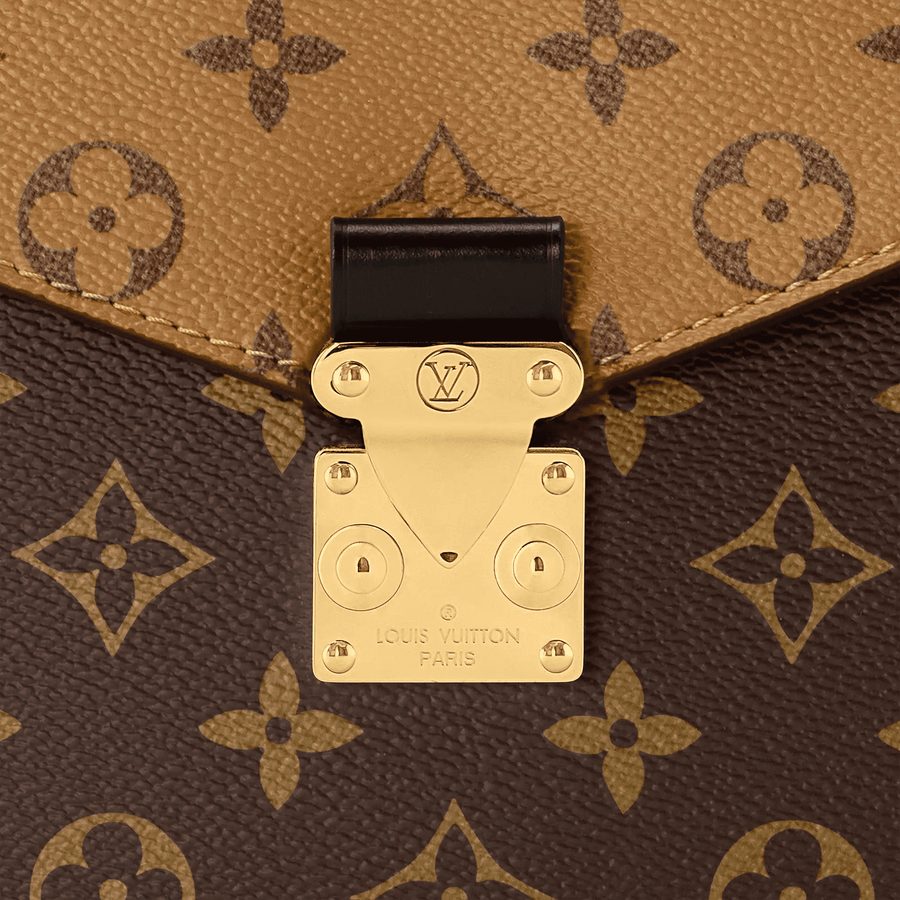 Pochette Métis Monogram Reverse Canvas Satchel Bag
