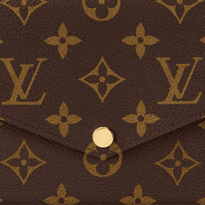 Monogram Flap Pouch