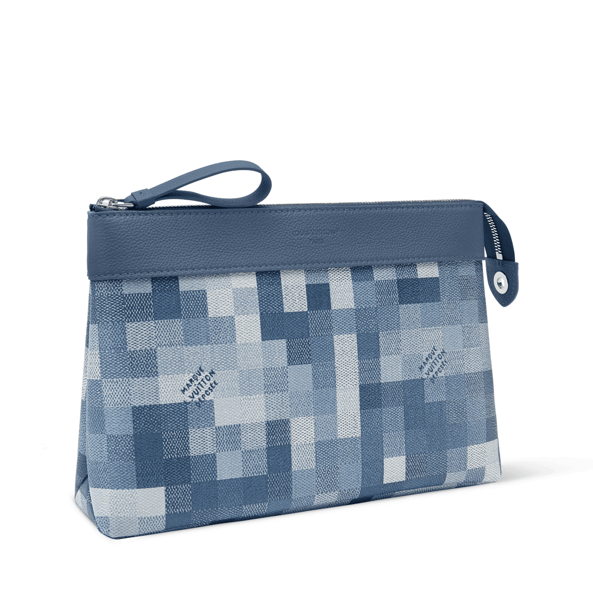 Pochette Voyage Souple Damoflage Denim Blue M28846 Collection