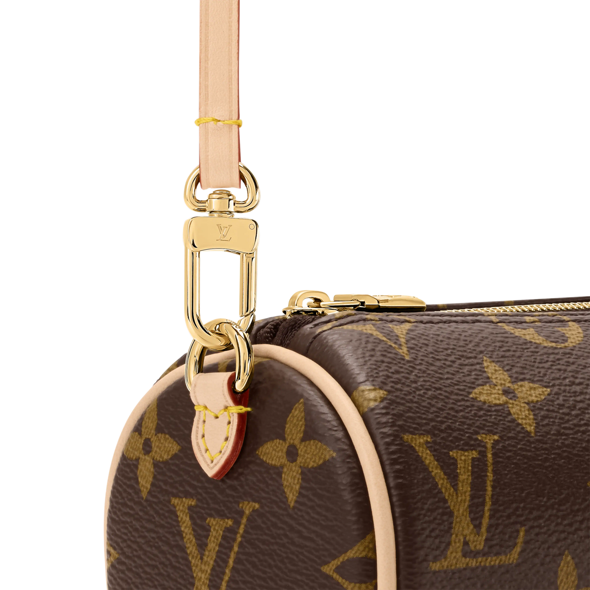 Pochette Papillon Monogram Coated Canvas Gold-Toned Hardware